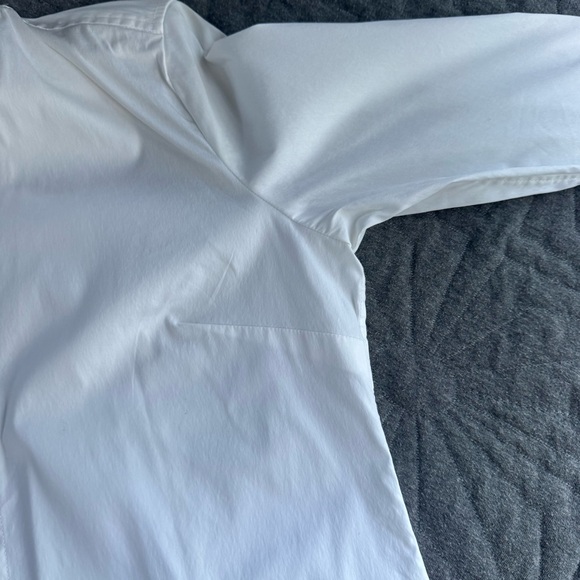 Ann Taylor White Button-Down Shirt - Picture 10 of 12